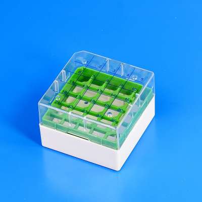 PC 25-well 1.8ml Cryo tube Storage Box Cryo tube Mini Box